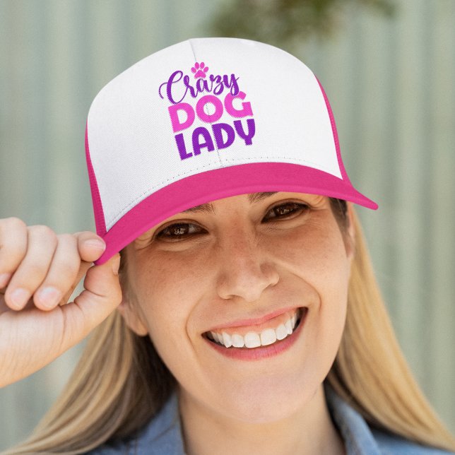 Casquette Crazy Dog Lady Funny Dog Lover (Créateur téléchargé)
