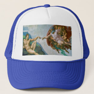 Casquette Création d'Adam - Michaël Angelo 1475 - 1564