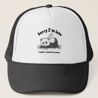 Casquette Création de Panda Paresseux Drôle