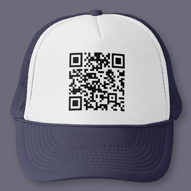 Casquette Création instantanée de code QR (en entrant votre  (Créateur téléchargé)