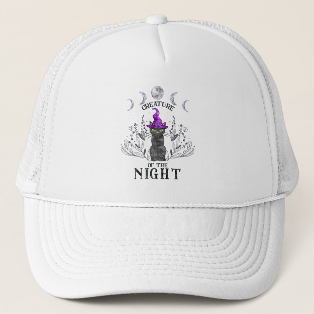 Casquette Créature de la nuit (Devant)