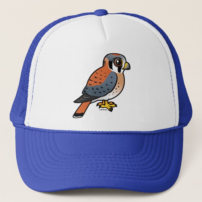 Casquette Crécerelle américaine mignonne (Devant)
