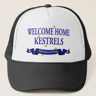 Casquette Crécerelles à la maison bienvenues