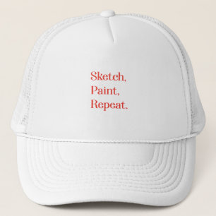 Casquette Créer sans limites par la répétition et l'intuitio