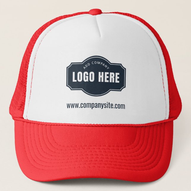 Casquette Créer votre entreprise Logo Adresse du site Web (Devant)