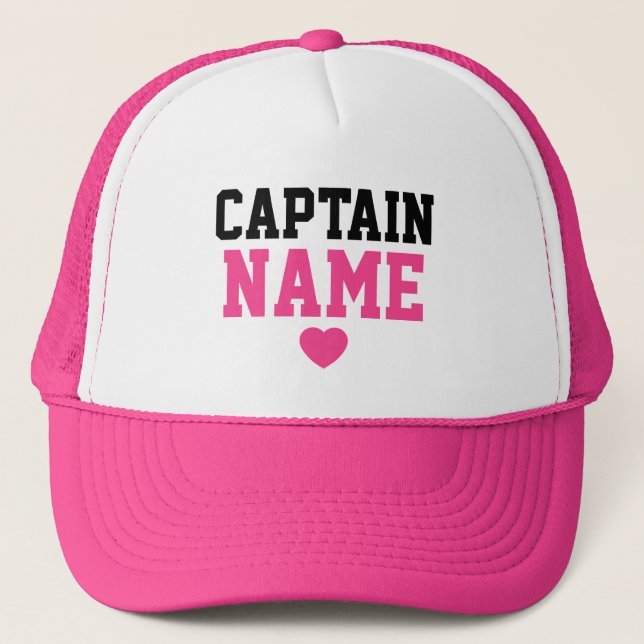 Casquette Créez votre propre nom de capitaine personnalisé P (Devant)