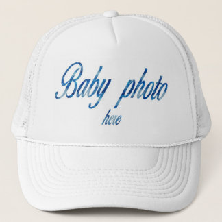CASQUETTE CRÉEZ VOTRE PROPRE PHOTO DE BÉBÉ