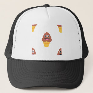 Casquette crème glacée cône émoji
