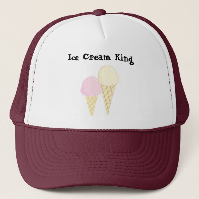 Casquette Crème glacée roi (Devant)