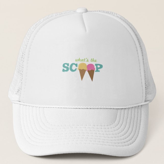 Casquette Crèmes glacées Scoop (Devant)
