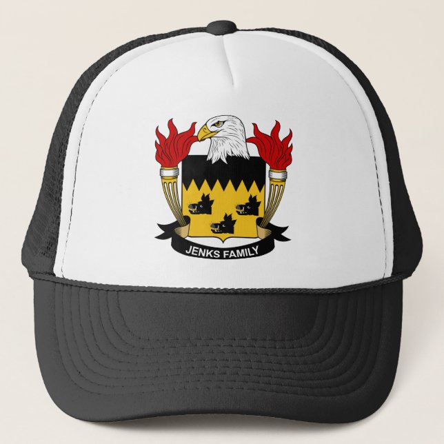 Casquette Crête de famille de Jenks (Devant)