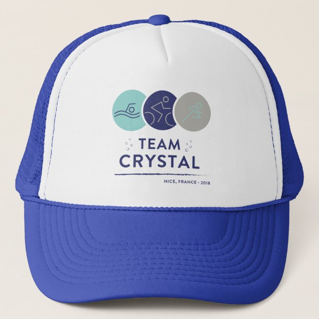 Casquette Cristal contre Nice IM2018 (Devant)