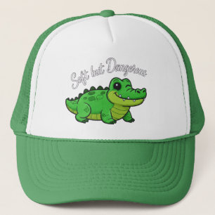 Casquette Crocodile de dessin animé joueur - Doux mais dange