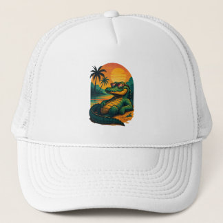 Casquette Crocodile d'été sans fin - Rétro
