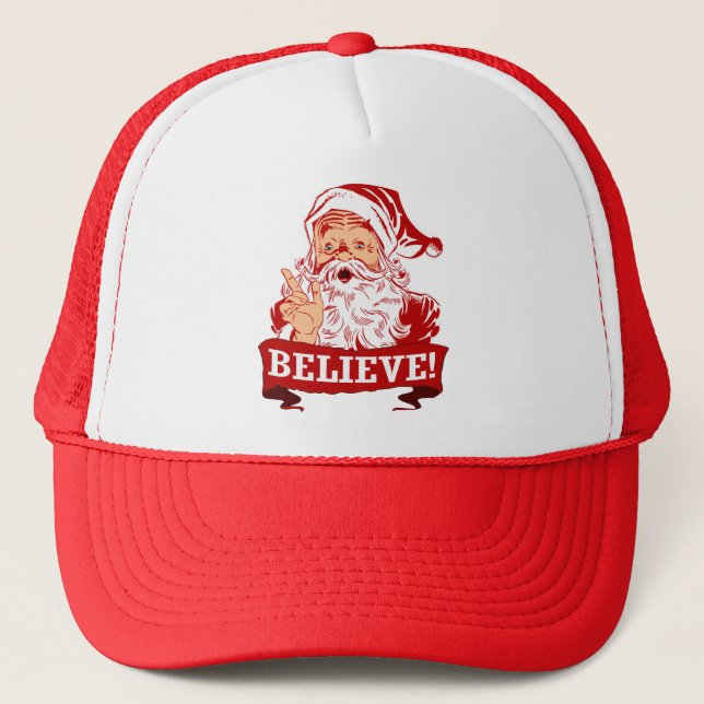 Casquette Croire Au Père Noël (Devant)