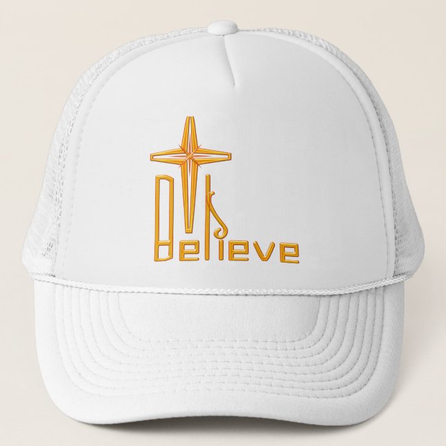 Casquette Croire chrétien (Devant)