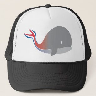 Casquette Croisière de bande dessinée de queue de baleine de