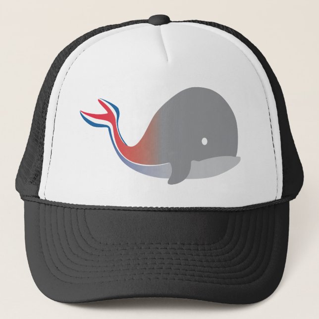 Casquette Croisière de bande dessinée de queue de baleine de (Devant)
