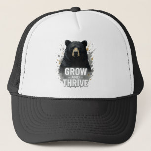 Casquette Croissance majestueuse Ours Noir Art