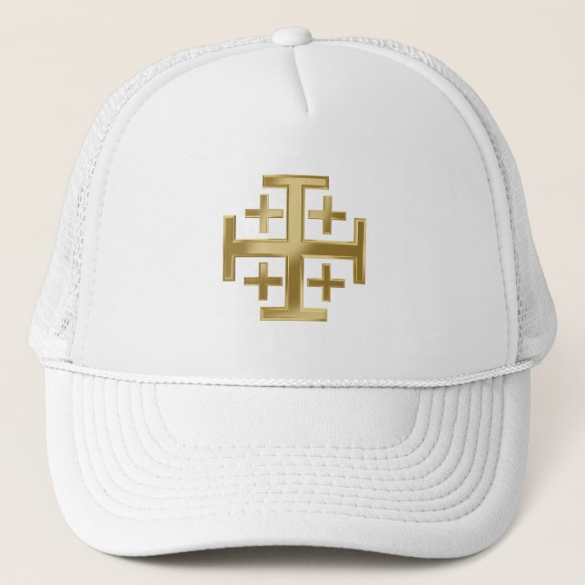 Casquette Croix chrétienne (Devant)