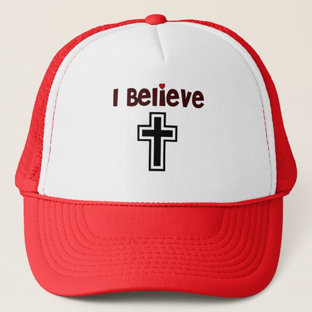 Casquette Croix chrétienne (Devant)