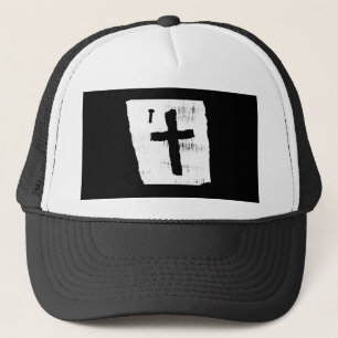 Casquette Croix chrétienne Grungy