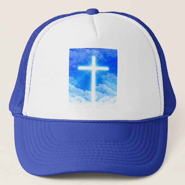Casquette Croix de chrétien personnalisable de Jésus-Christ (Devant)
