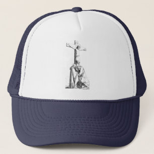 Casquette Croix de crucifixion Jésus Christ Illustration art