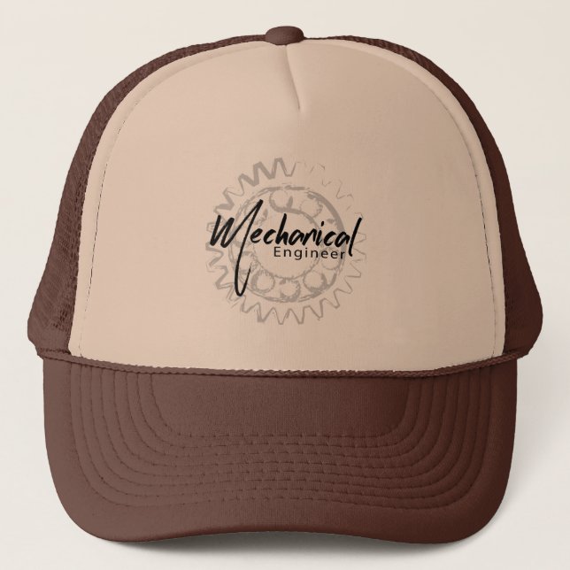 Casquette Croquis de l'équipement mécanique (Devant)