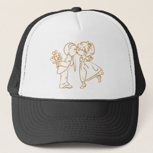Casquette Croquis Kissing Couple