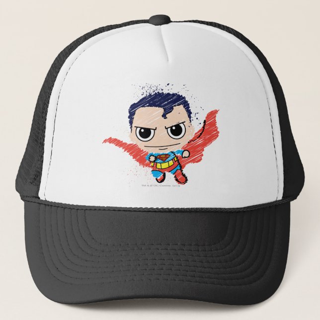 Casquette Croquis Mini Superman (Devant)