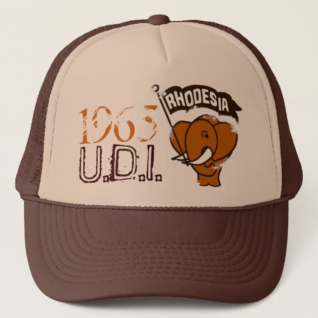 CASQUETTE CRU 1965 DE LA RHODÉSIE (Devant)