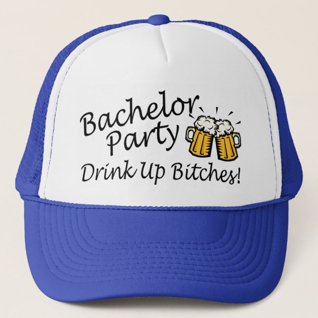 Casquette Cruches de bière d'enterrement de vie de jeune (Devant)