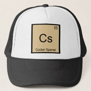 Casquette Cs - T-shirt Symbole Élément Chimique Cocker Spani
