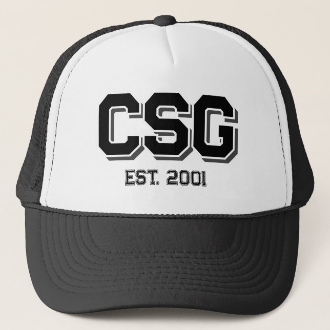 CASQUETTE CSG Varsity (Devant)