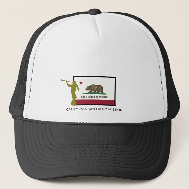 CASQUETTE CTR DE LA MISSION LDS DE LA CALIFORNIE SAN DIEGO (Devant)