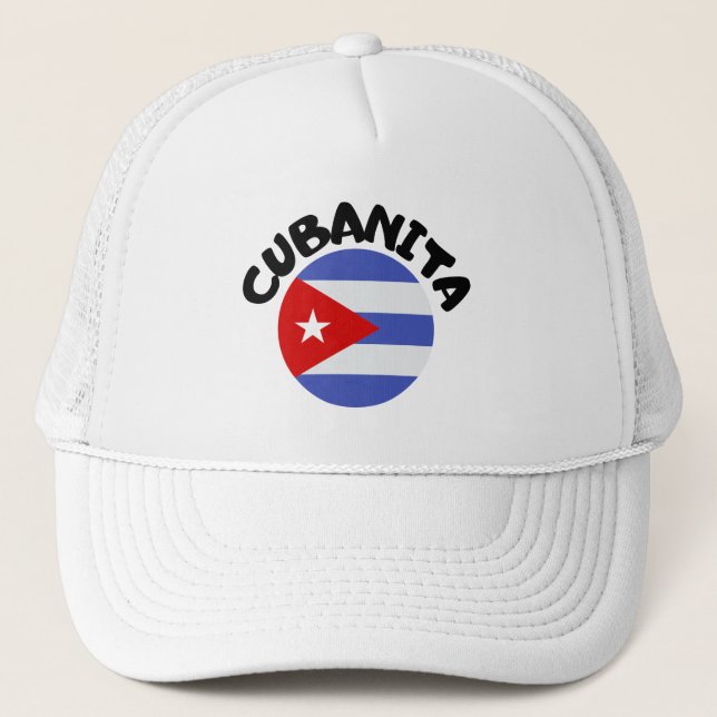 Casquette Cubanita fille cubaine (Devant)