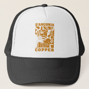 Casquette cuivre de d'Anconia/logo de cuivre