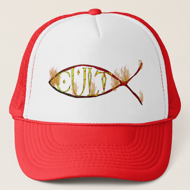 Casquette Culte de poissons (Devant)