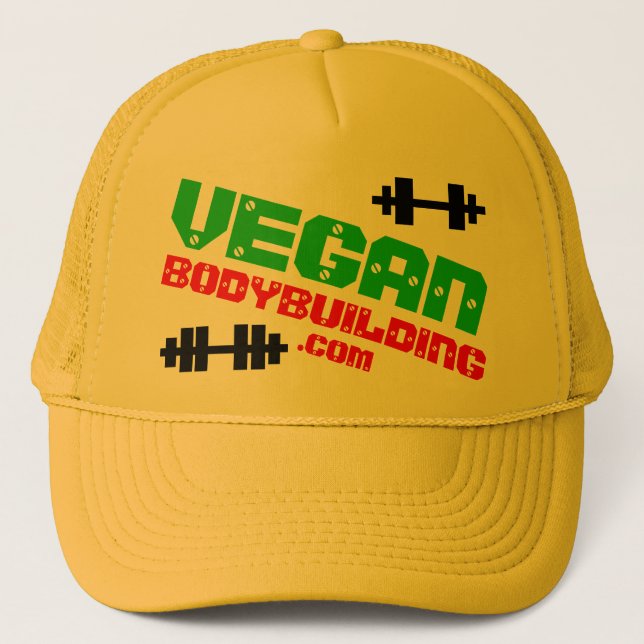 Casquette CULTURISME végétalien (Devant)