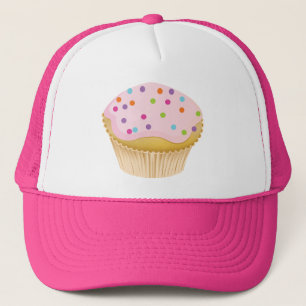 Casquette Cupcake rose