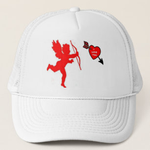 Casquette Cupid et Heart Red