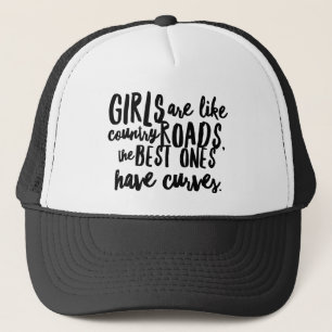 Casquette Curvy Girls n' Country Roads Trucker Hat