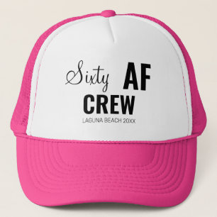 Casquette Custom 30th 40th 50th 60th 70th Birthday Squad