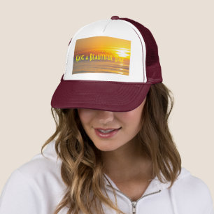 Casquette Custom Avoir un beau texte de jour Sun rise Image