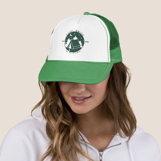 Casquette Custom Camp Bachelorette Hat, Personalized  (En situation)
