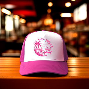 Casquette Custom Spring Break Girls Trip Cute Beach Fun