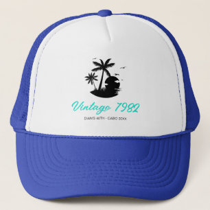 Casquette Customisé 20e 30e 40e 50e Escouade d'équipage