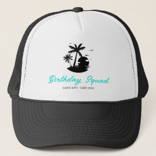 Casquette Customisé 20e 30e 40e 50e Escouade d'équipage