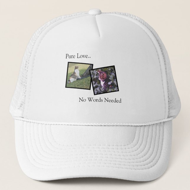 Casquette Customizable Pet Lover Photo Hat (Devant)